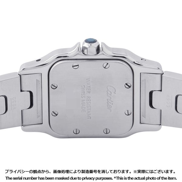 カルティエ サントスガルベ SM W20056D6 Cartier 腕時計 ウォッチ アイボリー文字盤 クォーツ