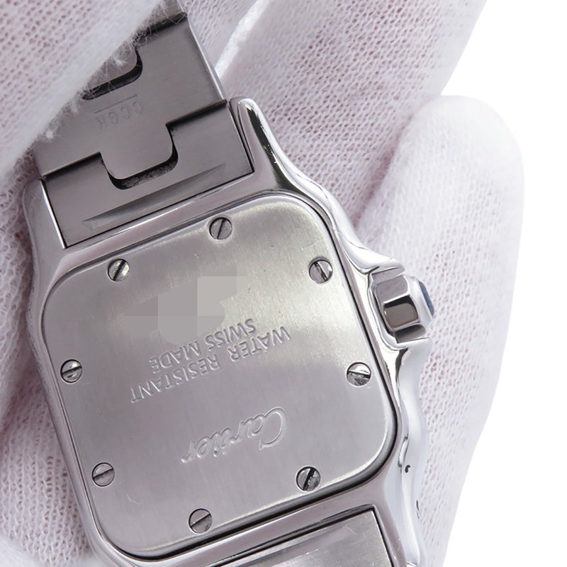 カルティエ サントスガルベ SM W20056D6 Cartier 腕時計 ウォッチ アイボリー文字盤 クォーツ