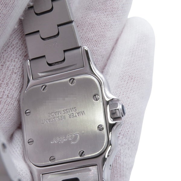 カルティエ サントスガルベ SM W20056D6 Cartier 腕時計 ウォッチ アイボリー文字盤 クォーツ