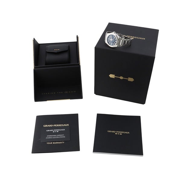 ジラールペルゴ ロレアート 81010-11-431-11A GIRARD-PERREGAUX 腕時計 ブルー文字盤