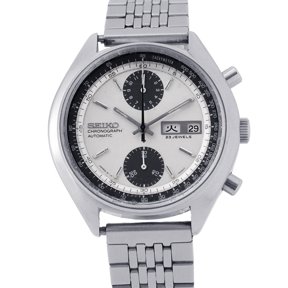 セイコー クロノグラフ デイデイト 6138-8000 SEIKO 腕時計 シルバー