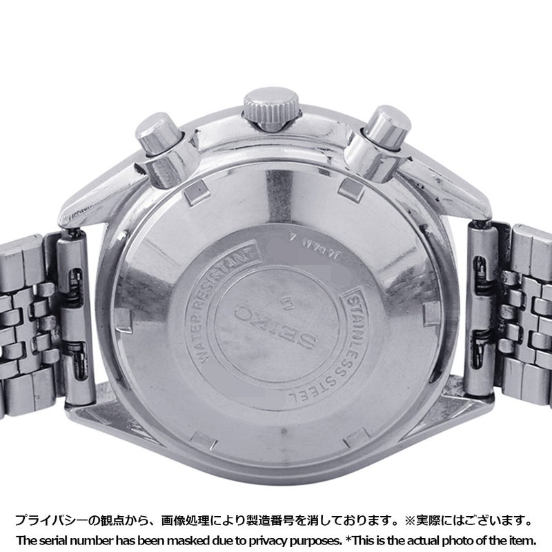セイコー クロノグラフ デイデイト 6138-8000 SEIKO 腕時計 シルバー文字盤