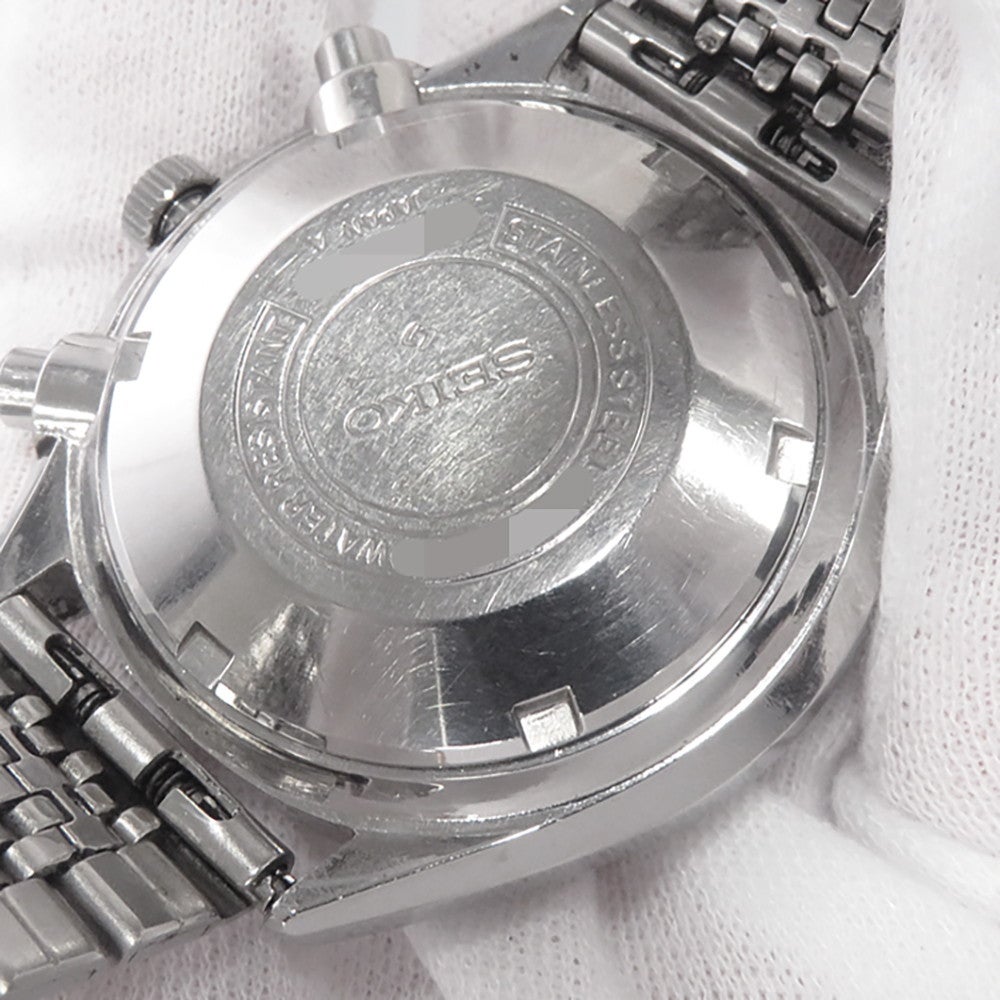 セイコー クロノグラフ デイデイト 6138-8000 SEIKO 腕時計 シルバー