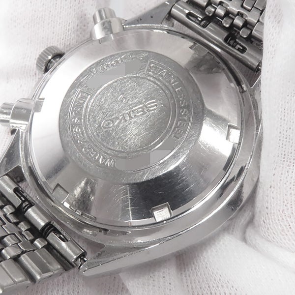 セイコー クロノグラフ デイデイト 6138-8000 SEIKO 腕時計 シルバー文字盤