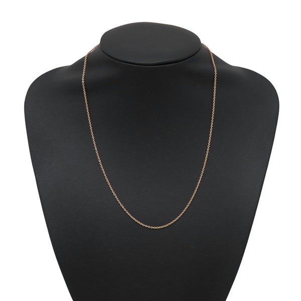 ティファニー ネックレス チェーン ネックレス K18PGピンクゴールド 60011340 Tiffany&Co. ジュエリー