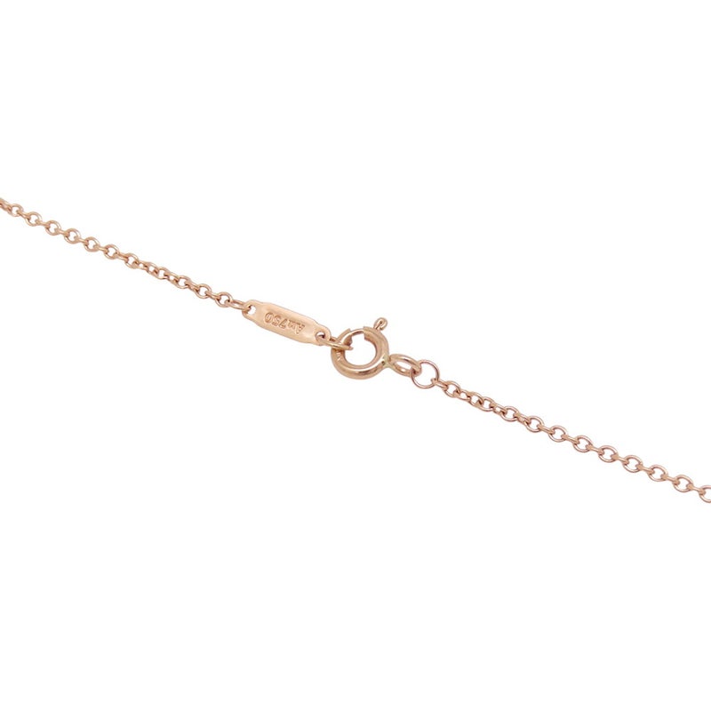 ティファニー ネックレス チェーン ネックレス K18PGピンクゴールド 60011340 Tiffany&Co. ジュエリー