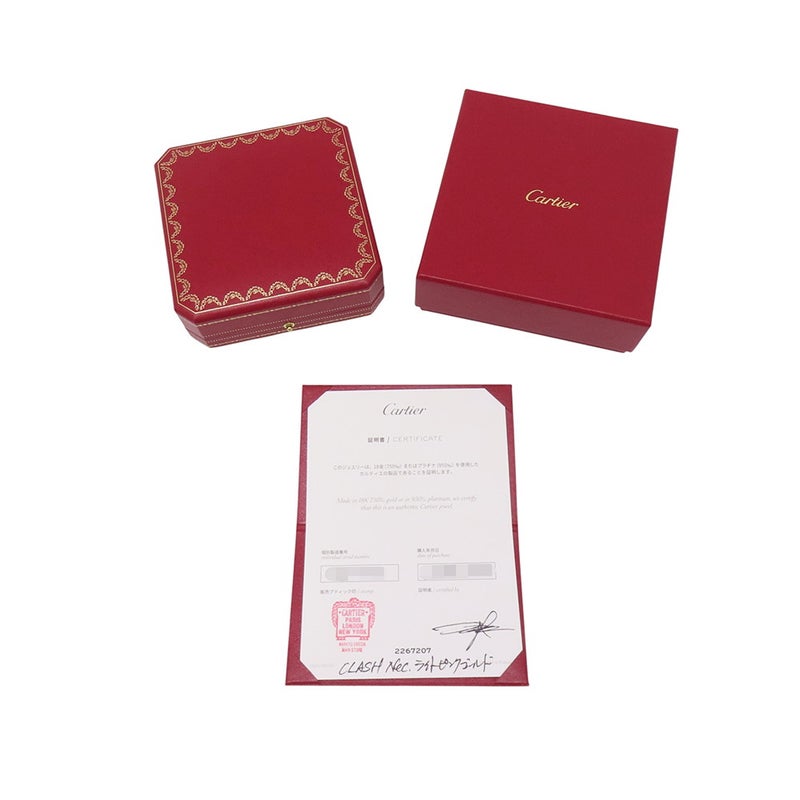 カルティエ ネックレス クラッシュ ドゥ カルティエ SM スモールモデル K18PGピンクゴールド B7224744 Cartier ペンダント