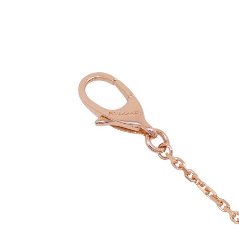 ブルガリ ネックレス ディーヴァ ドリーム マラカイト/ダイヤモンド 計0.28ct K18PGピンクゴールド 351143 BVLGARI ペンダント