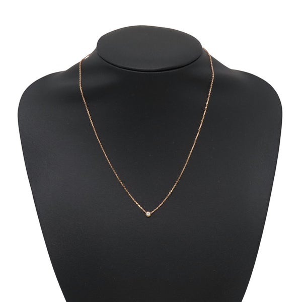 カルティエ ネックレス ダムール XS ミニモデル ダイヤモンド 1P 0.04ct K18PGピンクゴールド B7224516 Cartier ペンダント