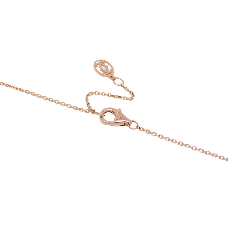 カルティエ ネックレス ダムール XS ミニモデル ダイヤモンド 1P 0.04ct K18PGピンクゴールド B7224516 Cartier ペンダント