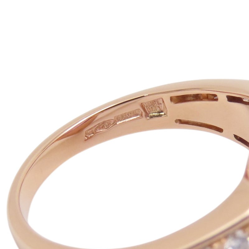 ブルガリ リング パレンテシ カクテル アメシスト/ダイヤモンド K18PGピンクゴールド 約14号 AN855181 BVLGARI 指輪