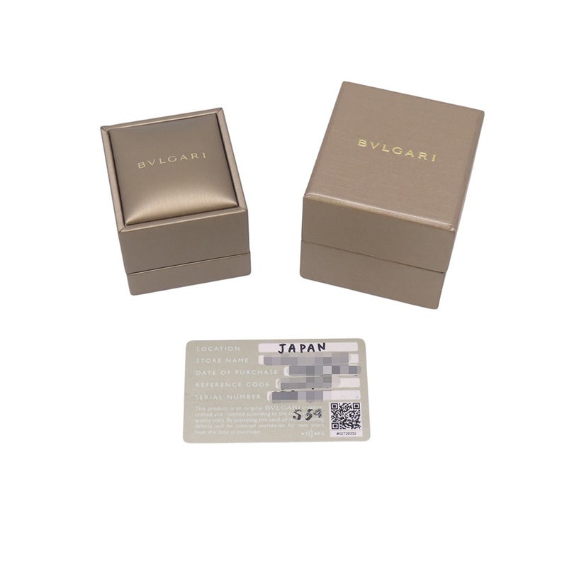 ブルガリ リング パレンテシ カクテル アメシスト/ダイヤモンド K18PGピンクゴールド 約14号 AN855181 BVLGARI 指輪