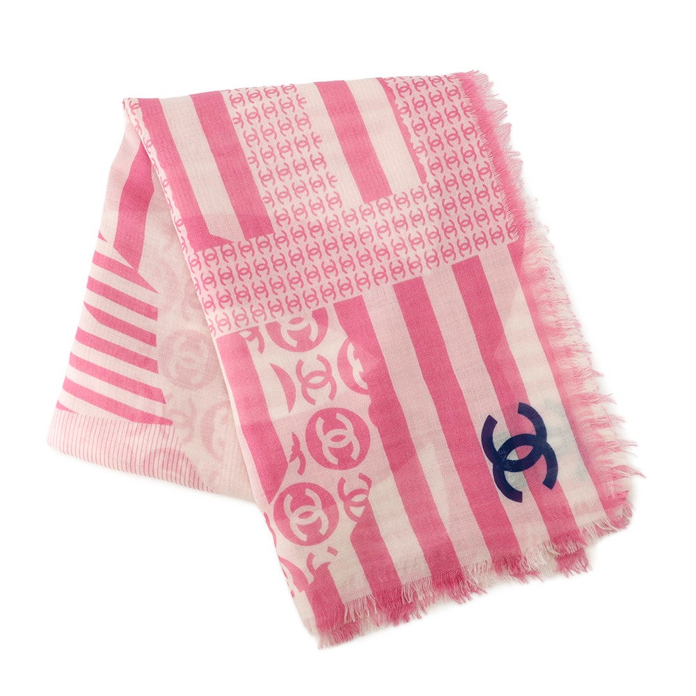 シャネル スカーフ ココマーク 大判ストール カシミヤ CHANEL | 中古