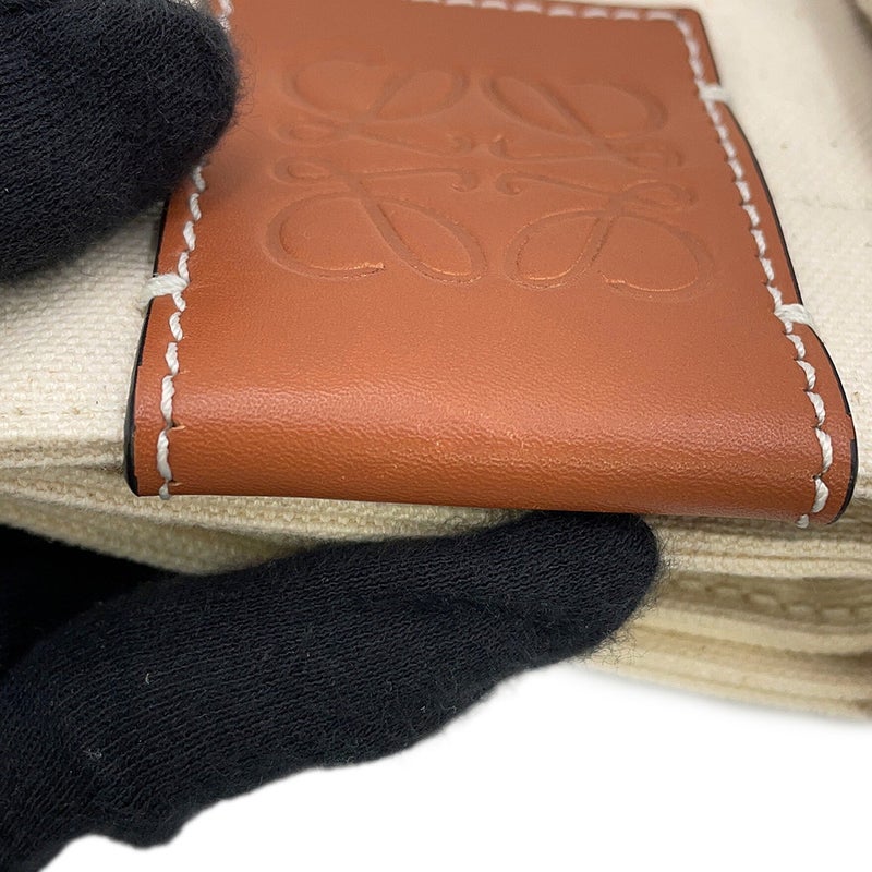 ロエベ トートバッグ パウラズイビザ カンバス キャンバス レザー A716C68X02 LOEWE