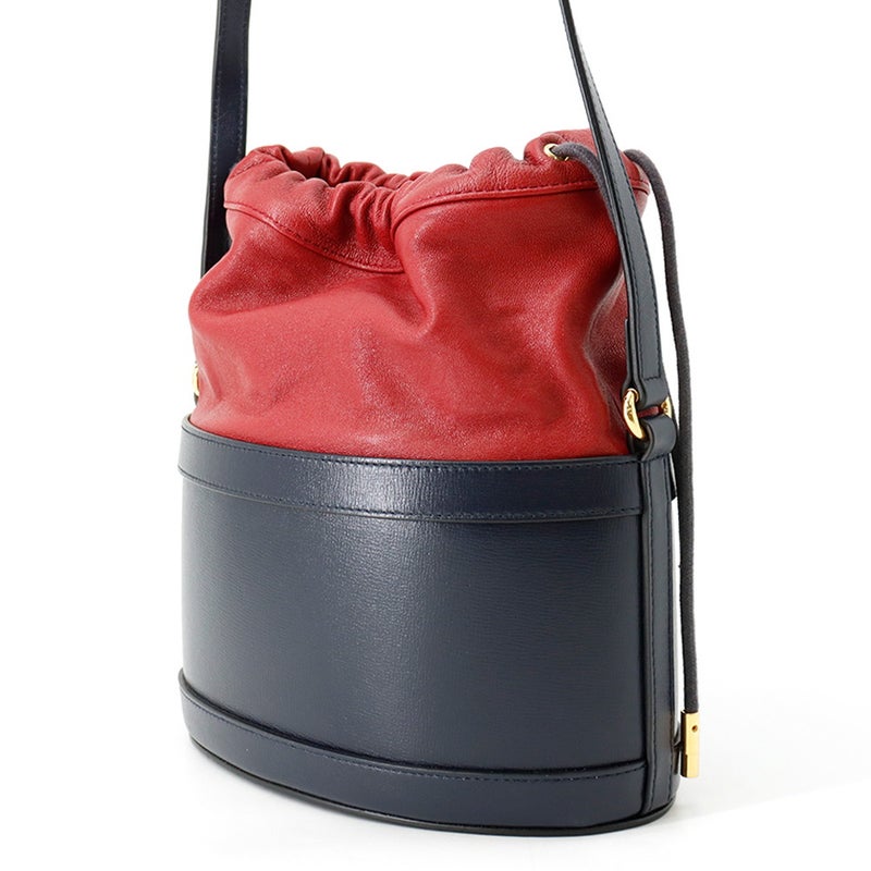 グッチ ショルダーバッグ ホースビット 1955 巾着 レザー 602118 GUCCI