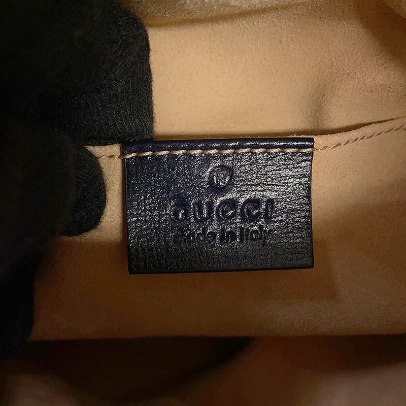 グッチ ショルダーバッグ ホースビット 1955 巾着 レザー 602118 GUCCI