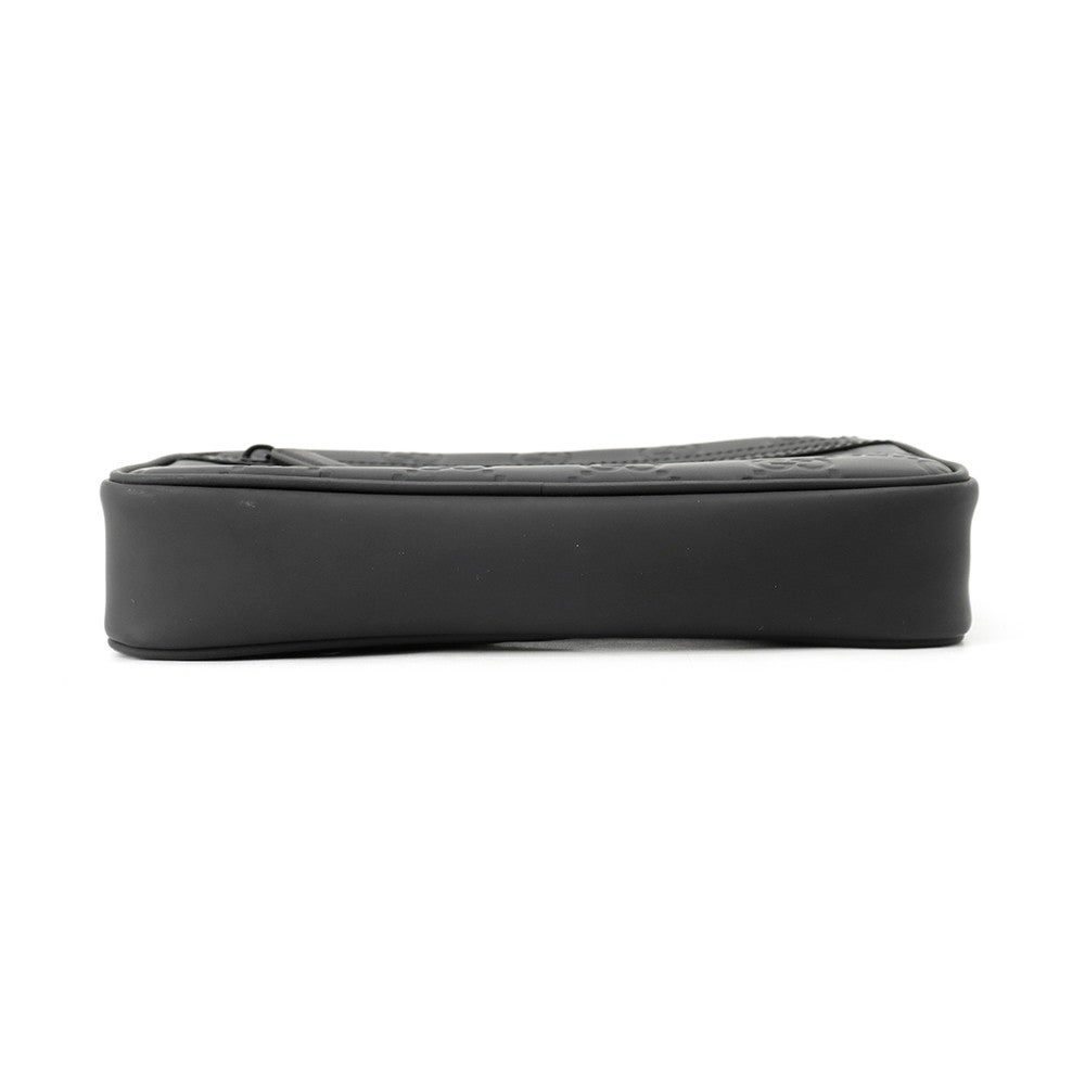 グッチ ショルダーバッグ GGラバーエフェクト ラバー 771293 GUCCI 黒