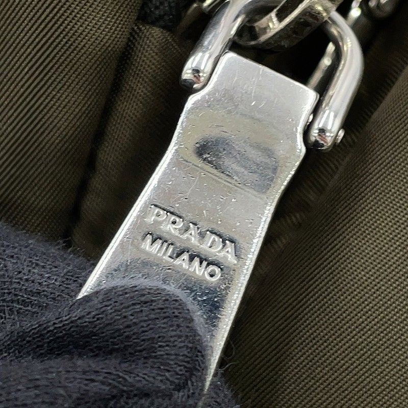 プラダ リュック ポケット バックパック ナイロン 2VZ043 PRADA バッグ リュックサック 黒
