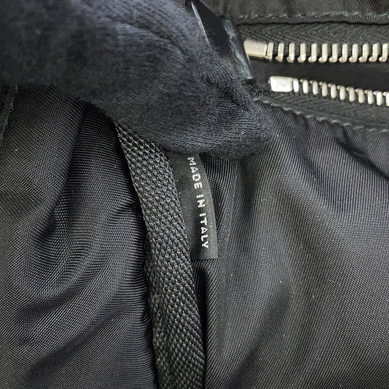 プラダ リュック ポケット バックパック ナイロン 2VZ043 PRADA バッグ リュックサック 黒