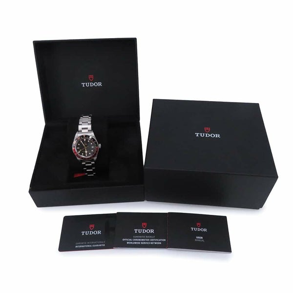 チュードル ブラックベイ 58 GMT M7939G1A0NRU-0001 TUDOR 腕時計 チューダー 黒文字盤