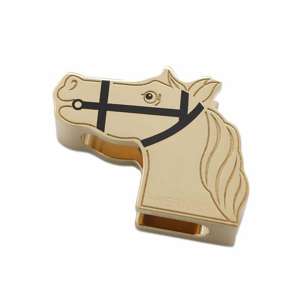 エルメス ツイリーリング カドリージュ HERMES アクセサリー スカーフリング 黒