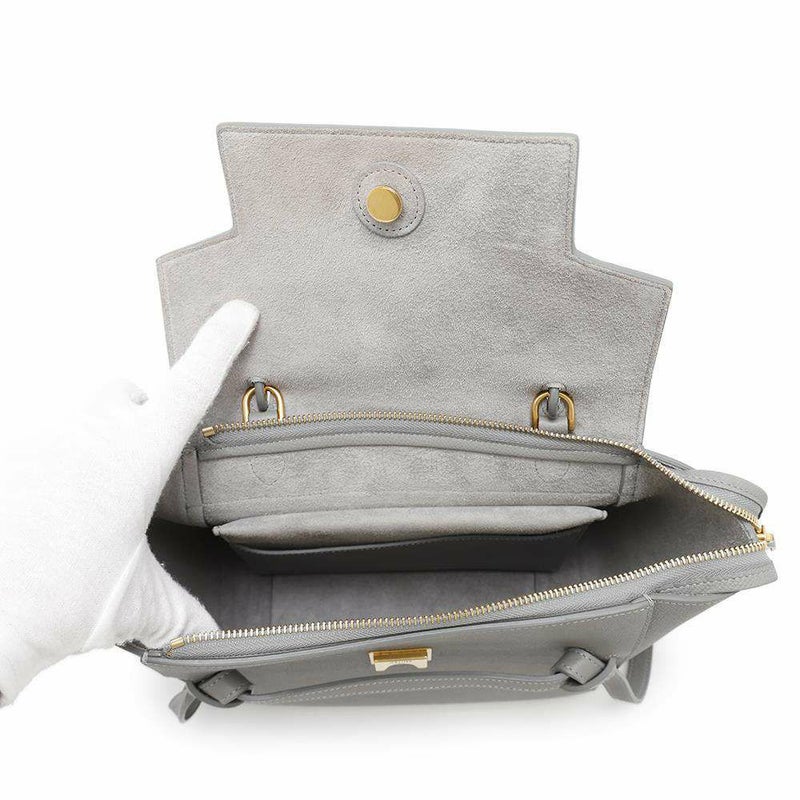 セリーヌ ハンドバッグ ベルトバッグ マイクロ レザー 189153 CELINE 2wayショルダーバッグ