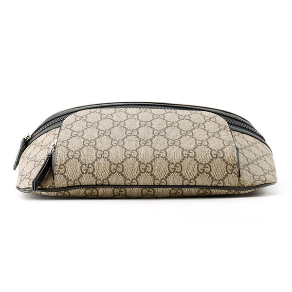 グッチ ボディバッグ GGスプリーム ベルトバッグ 779843 GUCCI ウエストバッグ 黒