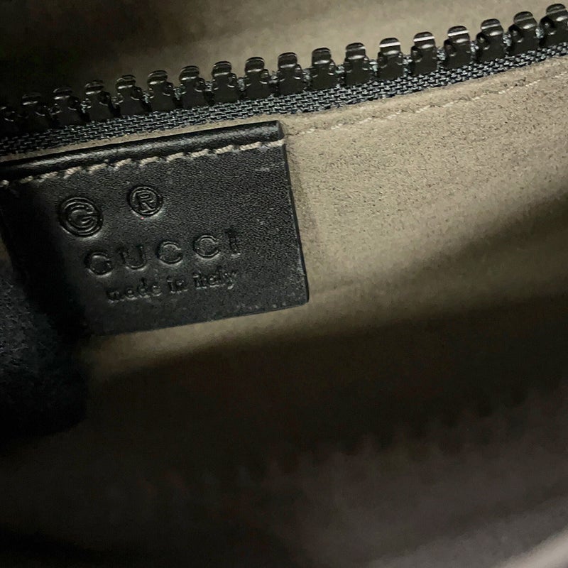 グッチ ボディバッグ GGスプリーム ベルトバッグ 779843 GUCCI ウエストバッグ 黒
