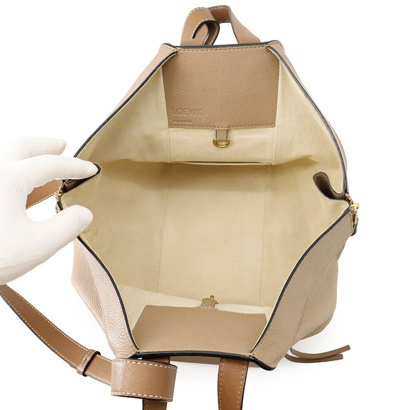 ロエベ ハンドバッグ ハンモック スモール ソフトグレインカーフレザー A538S35X51 LOEWE 2way