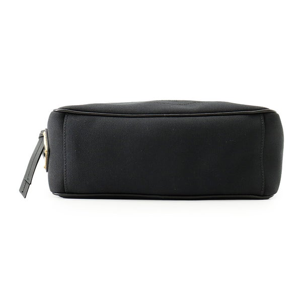 プラダ ショルダーバッグ ロゴ クロスボディバッグ キャンバス レザー 1BH089 PRADA 黒