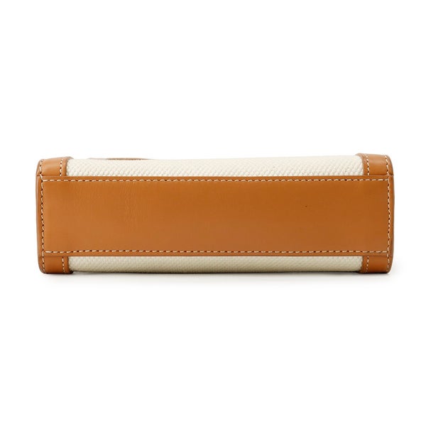 セリーヌ ハンドバッグ ミニ バーティカル カバ キャンバス レザー 193302 CELINE 2way