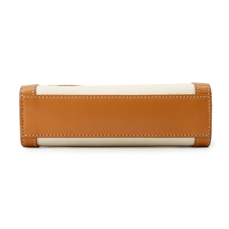 セリーヌ ハンドバッグ ミニ バーティカル カバ キャンバス レザー 193302 CELINE 2way