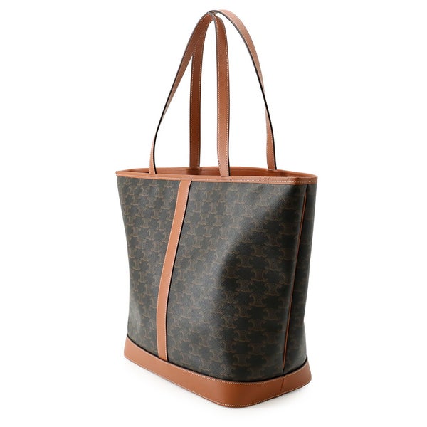 セリーヌ トートバッグ トリオンフ カバ ミディアム PVC/レザー 115072 CELINE