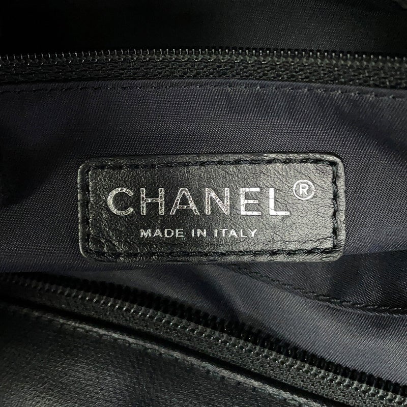 シャネル トートバッグ マトラッセ パリビアリッツ トートMM ココチャーム A34209 CHANEL 黒