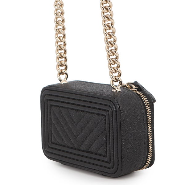シャネル チェーンショルダーバッグ ボーイシャネル ミニ キャビアスキン AP2708 CHANEL バッグ 黒 セール品