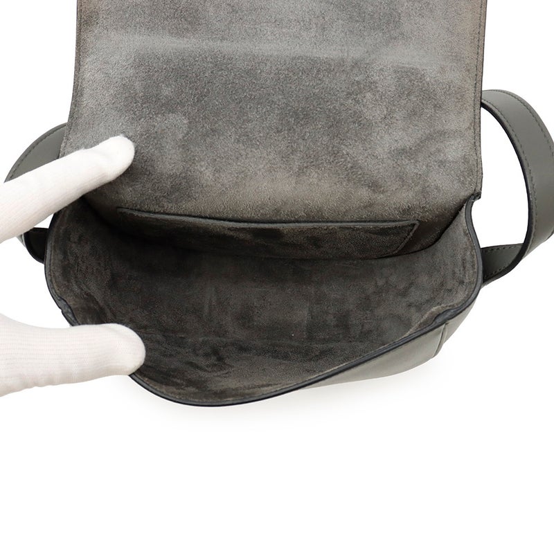 セリーヌ ショルダーバッグ キュイル トリオンフ フォルコ カーフレザー 198263 CELINE