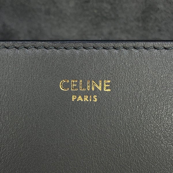 セリーヌ ショルダーバッグ キュイル トリオンフ フォルコ カーフレザー 198263 CELINE