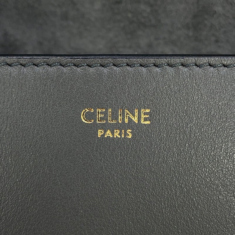 セリーヌ ショルダーバッグ キュイル トリオンフ フォルコ カーフレザー 198263 CELINE