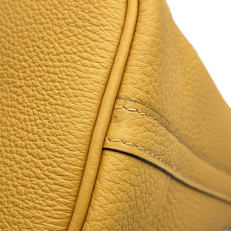 エルメス トートバッグ ネオ・ガーデン 23 ガーデンパーティ パイユ/シルバー金具 ネゴンダ G刻印