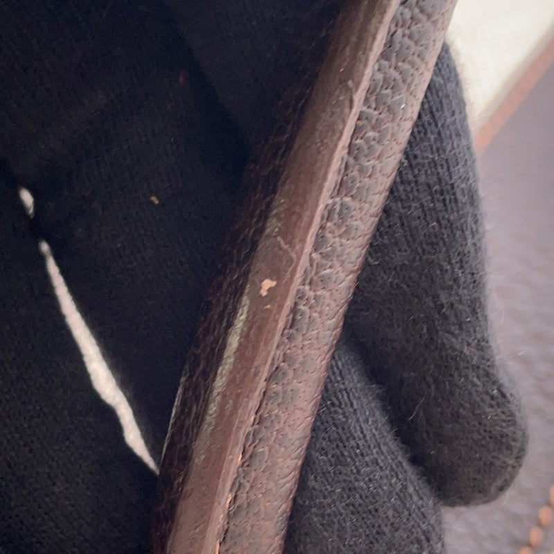 エルメス トートバッグ ガーデンパーティPM ナチュラル/マロン/シルバー金具 トワルアッシュ/ブッフルスキッパー □I刻印