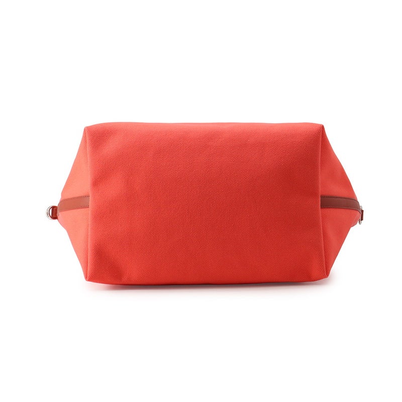 エルメス トートバッグ ソーカバス プティアッシュ  オレンジ/グリーン/シルバー金具 キャンバス/エプソン