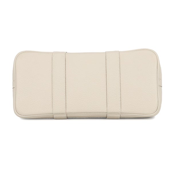 エルメス トートバッグ ガーデンパーティTPM クレ/エクリュ/ブルードプリュス/シルバー金具 トワルアッシュ/カントリー C刻印