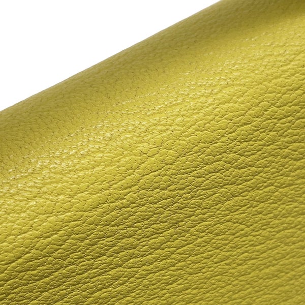 エルメス ミニケリー2 外縫い ライム/シルバー金具 シェブルミゾル U刻印 HERMES ２wayショルダー
