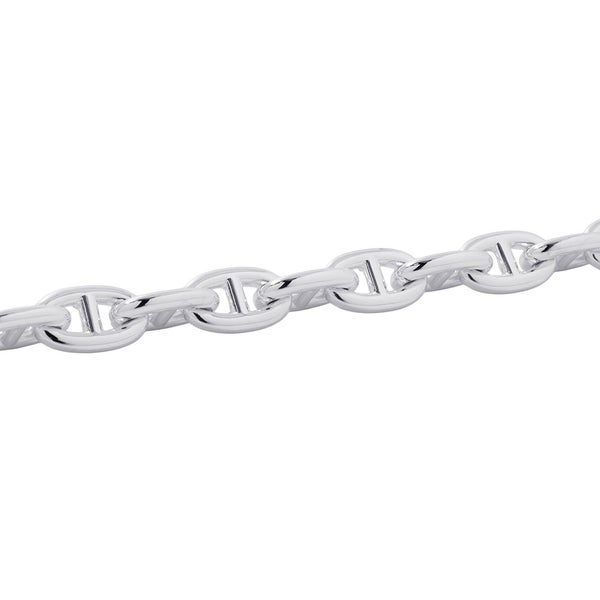エルメス ブレスレット シェーヌダンクルMM 15コマ SV925シルバー HERMES Chaine d'Ancre ジュエリー