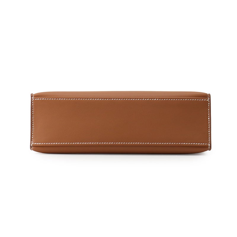 エルメス ハンドバッグ ポシェットケリー ゴールド/シルバー金具 スイフト K刻印 HERMES バッグ