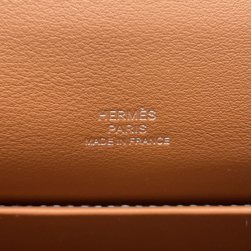 エルメス ハンドバッグ ポシェットケリー ゴールド/シルバー金具 スイフト K刻印 HERMES バッグ