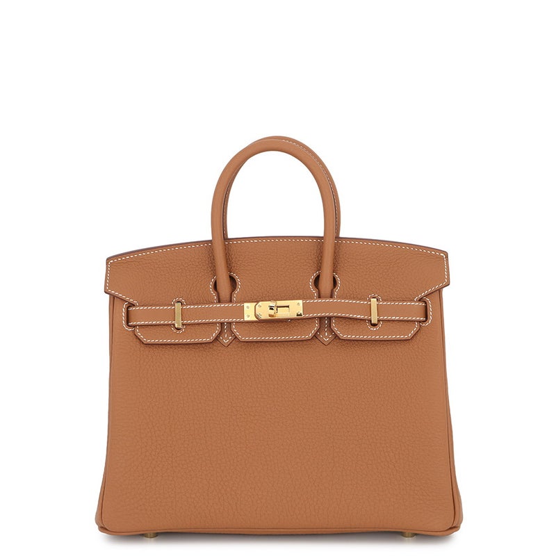 エルメス バーキン25 ゴールド/ゴールド金具 トゴ G刻印 HERMES Birkin ハンドバッグ