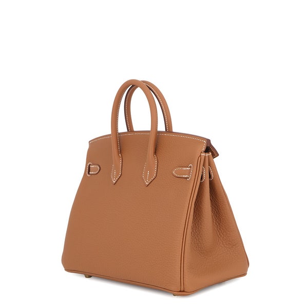 エルメス バーキン25 ゴールド/ゴールド金具 トゴ G刻印 HERMES Birkin ハンドバッグ