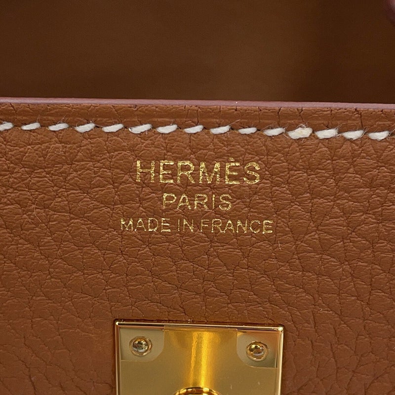 エルメス バーキン25 ゴールド/ゴールド金具 トゴ G刻印 HERMES Birkin ハンドバッグ