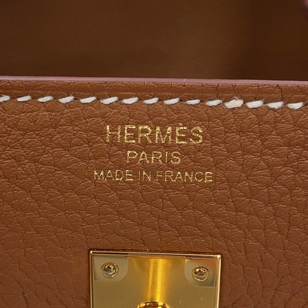 エルメス バーキン25 ゴールド/ゴールド金具 トゴ G刻印 HERMES Birkin ハンドバッグ